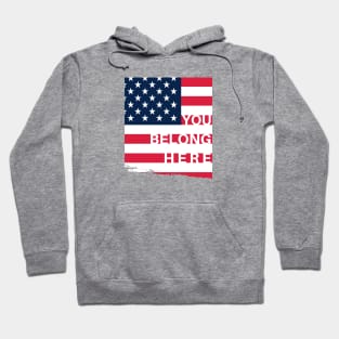 You Belong Here - USA Hoodie